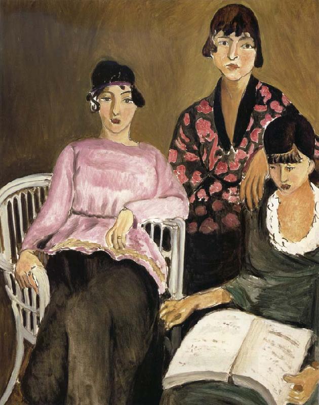 Henri Matisse The Three Sisters oil painting picture